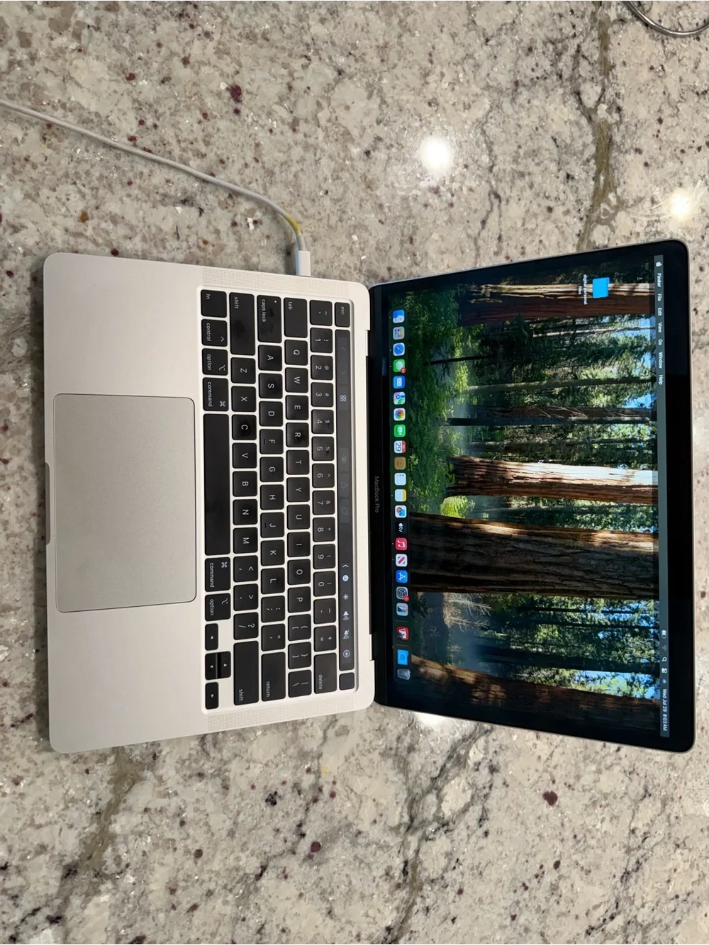 Pink 13 inch Apple MacBook Pro 256G